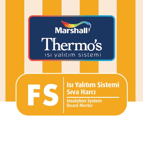 Marshall Thermo's Fs Isı Yalıtım Sıvası 25 Kg