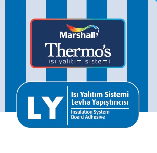 Marshall Thermo's Ly Isı Yalıtım Levha Yapıştırıcısı 25 Kg